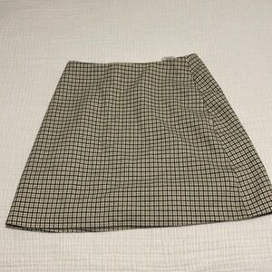 Wilfred checked mini skirt